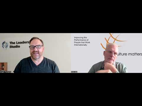 AI, Leadership, and Cultural Differences https://culturematters.com — video featuring Crispin Thompson