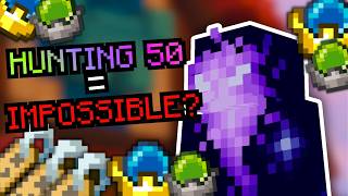 The hunting situation is completely cooked... (Hypixel Skyblock)