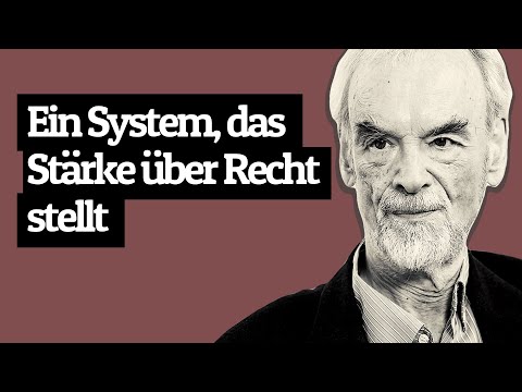 Do humanity and war belong together? | Rainer Mausfeld