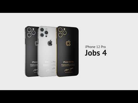 Caviar turned iPhone 12 into iPhone 4 and inserted a fragment of Jobs' turtleneck into an apple