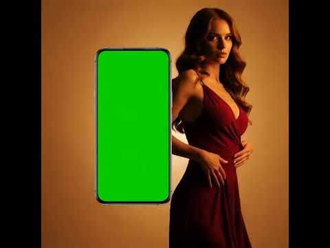 Футаж смартфона с хромакей - этот уведет внимание каждого #chromakey