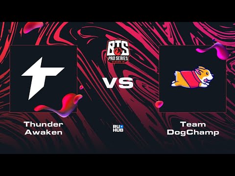 Thunder Awaken vs Team DogChamp, Dota 2 BTS Pro Series 10, bo2, game 2 [Lost]