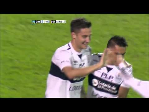 Gol de Nicolás Mazzola de Gimnasia a Boca. Relatos: Diego Cánepa. Comentarios: Ignacio Rovito