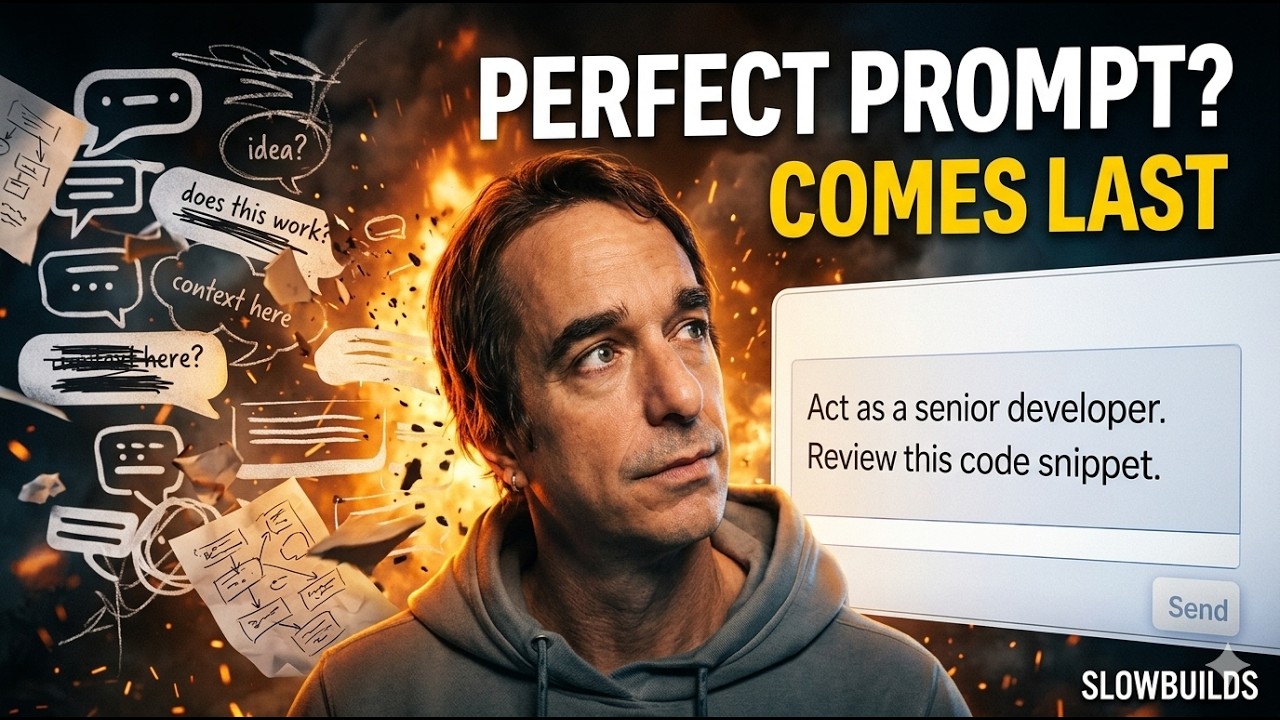 The Perfect Prompt Comes Last
