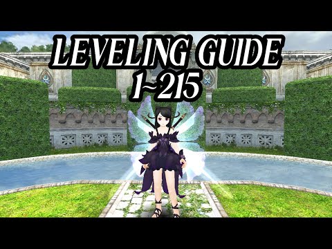 Toram Online ~ FAST POWERLEVELING GUIDE 1-215 (Advanced Guide)