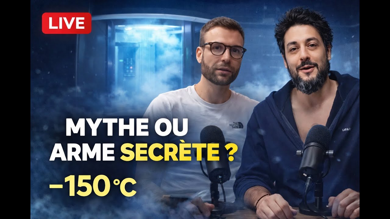 Cryothérapie : performance, récupération et vérité scientifique – avec Joachim (Aquilon Cryothérapie