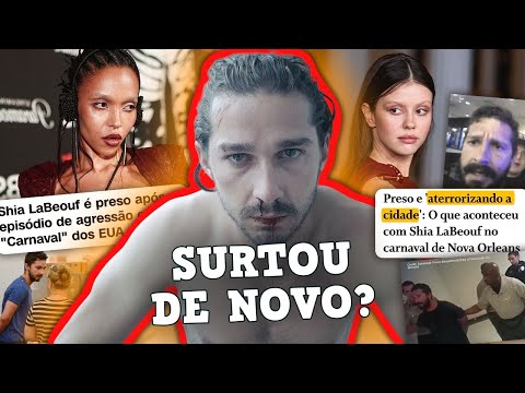SHIA LABEOUF E SEU HISTÓRICO ABUSIVO COM MULHERES: DE ESTRELA A CRIMINOSO 