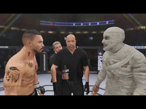 Yuri Boyka vs. Scary Mummy - EA Sports UFC 4 - Crazy UFC 👊🤪