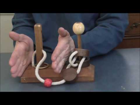 Rope and Ring IQ Brain Puzzle Solved (Solution)