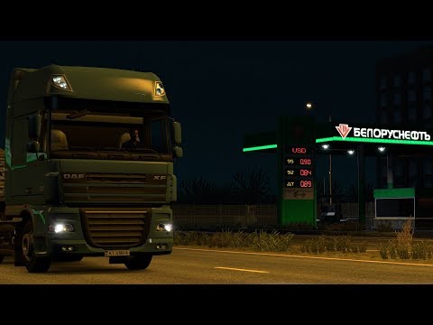 ETS2 / ProMods 2.20 & RusMap 1.7.4 Slutsk - Rzeszów / DAF XF105.460 - Part 1/2