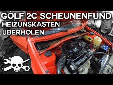 Golf 2 C Scheunenfund - Teil 5: Heizungsanlage Überholen
