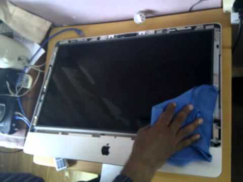 comment demonter le pied d'un imac
