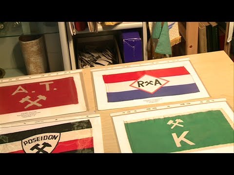 Ruhrorter Flaggensammler aus Leidenschaft