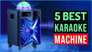 Top 5 Best Karaoke Machines 2025 [ Buyer's Guide ]