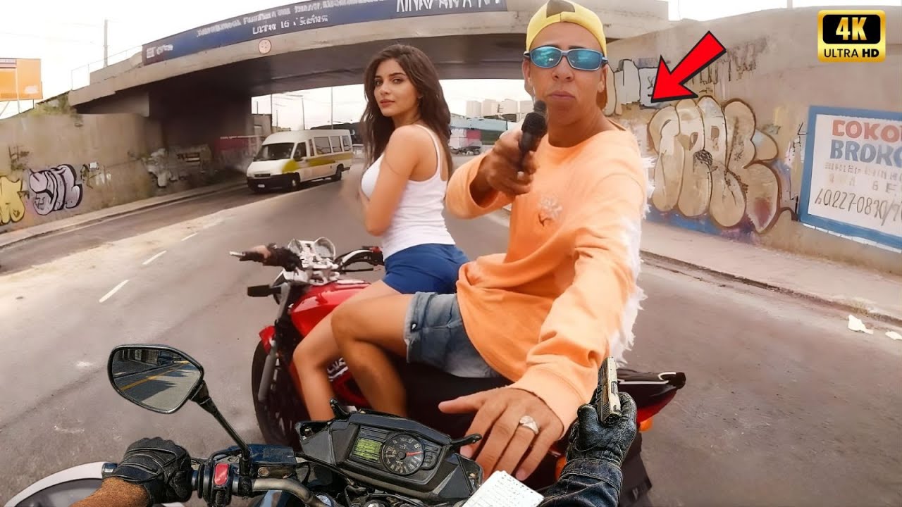 😈 Insane escape in São Paulo – breathtaking police chases #motorcyclechase