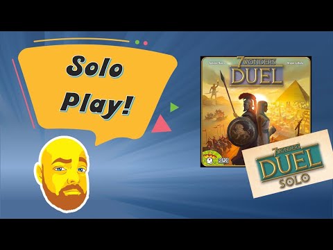 Solo Play! with Zee - 7 Wonders Duel