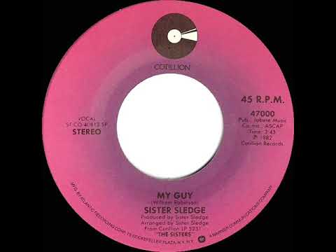 1982 HITS ARCHIVE: My Guy - Sister Sledge (stereo 45)