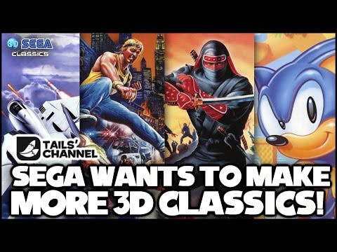 SEGA Wants to Make More 3D Classics for Nintendo 3DS!