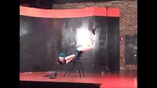 Burlesque chair dance to Strong by Velvet Chain