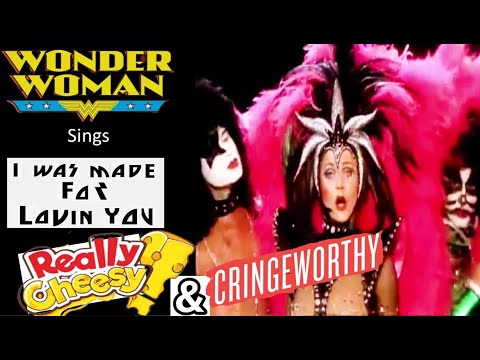 KISS / Wonder Woman - Cringy TV moment from 1980
