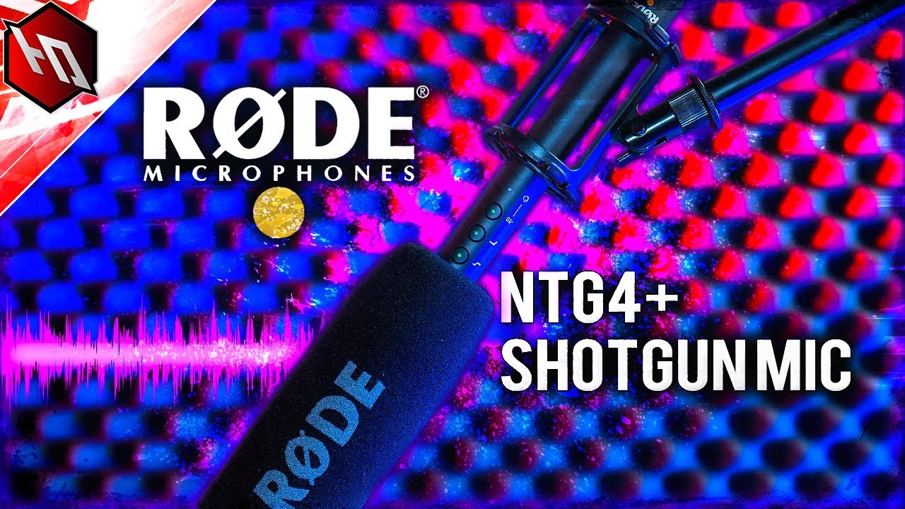 RODE NTG4 Plus Shotgun Microphone (Unboxing & Sound Test)
