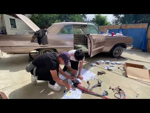 American Autowire Install on a 63 Chevy Impala Pt.1