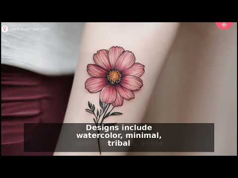 Marigold Birth Flower Tattoo