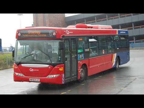 Fantastic Scania: Go North East 5264 (NK56KJZ) Scania CN230UB/Scania Omnicity