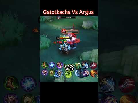 🔥Gatotkacha Vs Argus🔥 | Moba Legends  #MOBA55ALLSTAR #MOBA55CREATOR