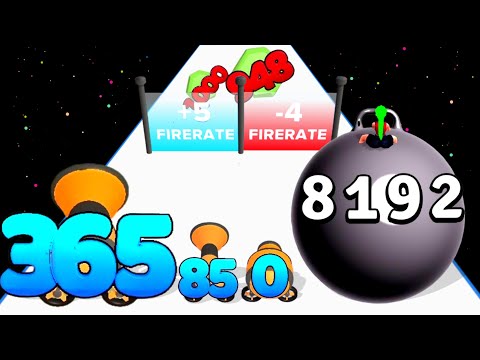DIGIT MULTIPLIER RUN (vs) YOGA BALL RUN - Math Game, Level Up ASMR Gameplay