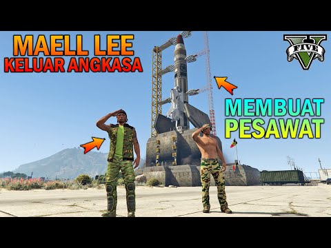 PREMAN TERKUAT BUAT PESAWAT LUAR ANGKASA - GTA 5 YOUTUBER KOCAK PARODY