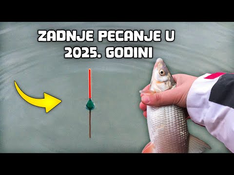Zadnje Pecanje u 2025. Godini - Ribolov SKOBALJA Na PLOVAK Uz KAMPERSKU Vatru!