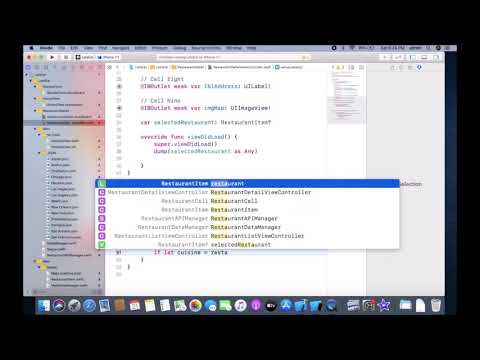 iOS 13 Programming for Beginners | 18 Displaying Data in a Static Table View