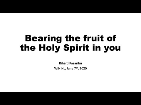 Sermon 2020-06-07 - The power when the Holy Spirit comes on you