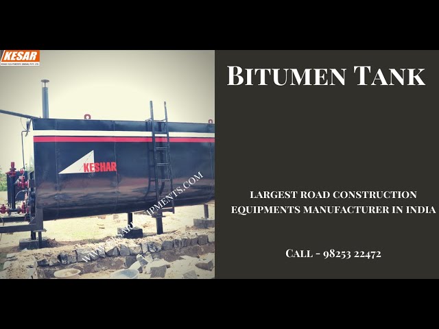 Bitumen Tank - 50 Ton Bitumen Storage Tank Manufacturer from Mahesana