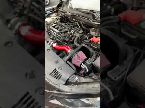Civic Si with K&N Typhoon 10th Gen Air Intake