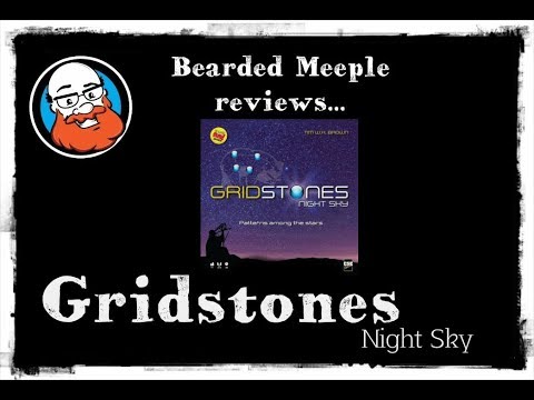 Bearded Meeple reviews : Gridstones