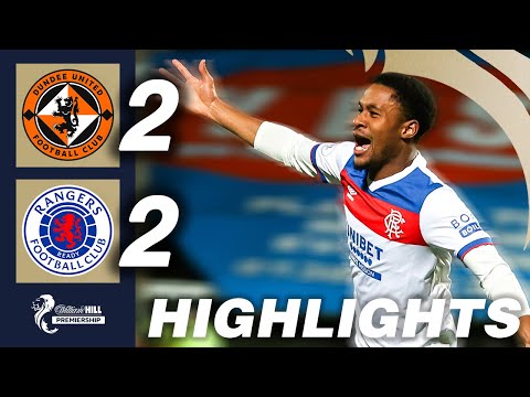 Dundee United 2-2 Rangers | HIGHLIGHTS | William Hill Premiership