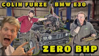 הסרת מנוע BMW E30 של קולין פורזה - שיקום EP-3
