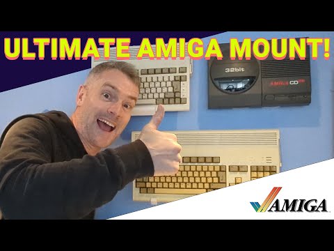 Transform Your Space: The Ultimate Amiga Wall Mount Setup for Retro Gamers!