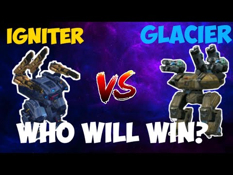 War robots - Glacier vs Ember behemoth test