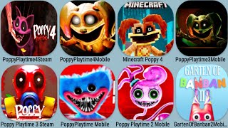 Poppy Playtime Chapter 4 Update, Poppy Playtime 3 Mobile, Poppy 2, Garten Of Banban,Minecraft Poppy4