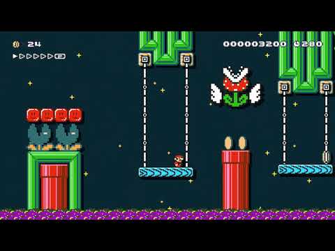Poisonous Platform Performer 5 - Super Mario Maker 2