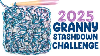 GRANNY Stashdown Challenge 2025! (Come CROCHET with us!)