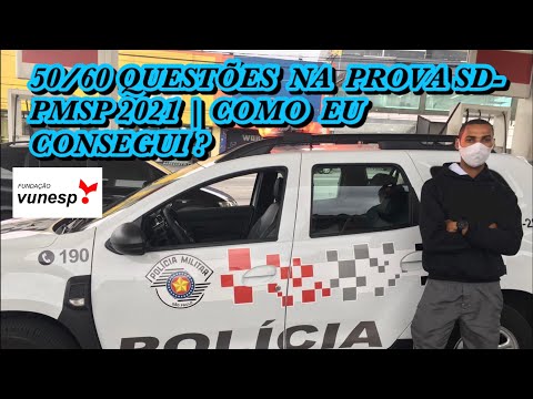 APROVADO NA PROVA SD-PMSP 2021 - COMO EU CONSEGUI ?