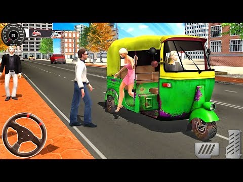 Rickshaw Driver Simulator 2019 - City Tuk Tuk Real Driving - Android GamePlay