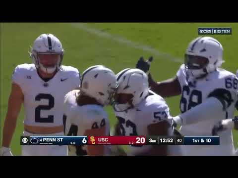 Drew Allar Finds Tyler Warren For The TD vs. USC | Penn State Football | 10/12/2024