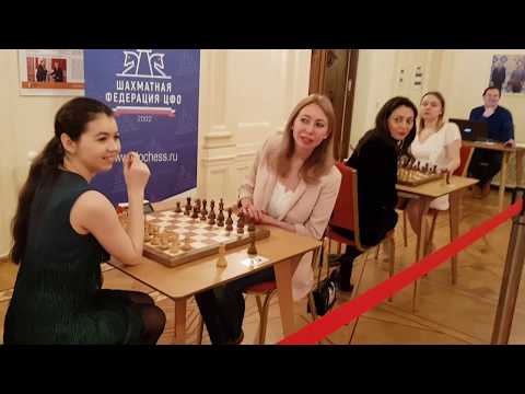 GM Goriachkina -  FM Zakurdjaeva Blonde-Brunette Chess Match