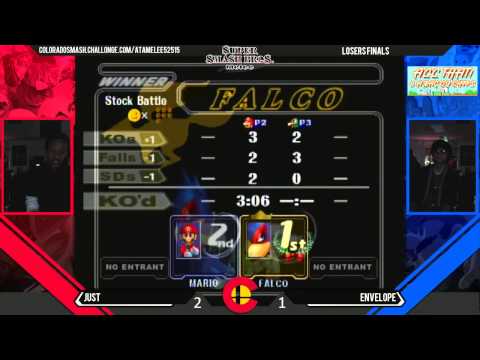 MM33 - Just (Mario) Vs. Envelope (Falco) Losers Finals - Melee