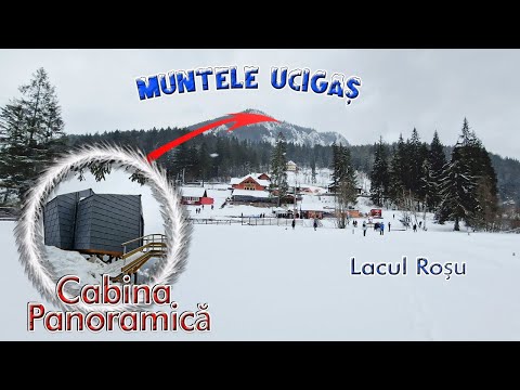Cheile Bicazului - Unic in Romania 4 K| Cabina Panoramica de pe Vf. Piatra Ucigasului muntii Hasmas